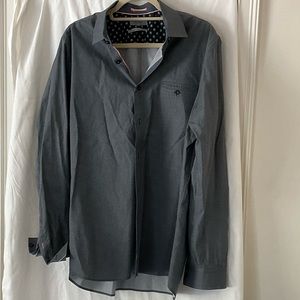 Ted Baker mens button down dress shirt